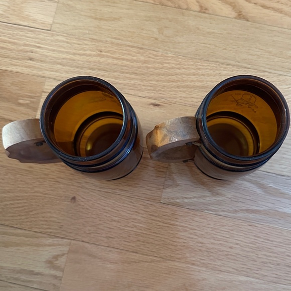 Siesta Ware Amber Color Set of Two Barrel Mugs - Picture 13 of 15